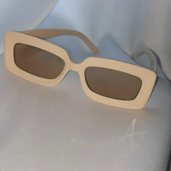 Cream Sunglasses - Picture 2 of 3